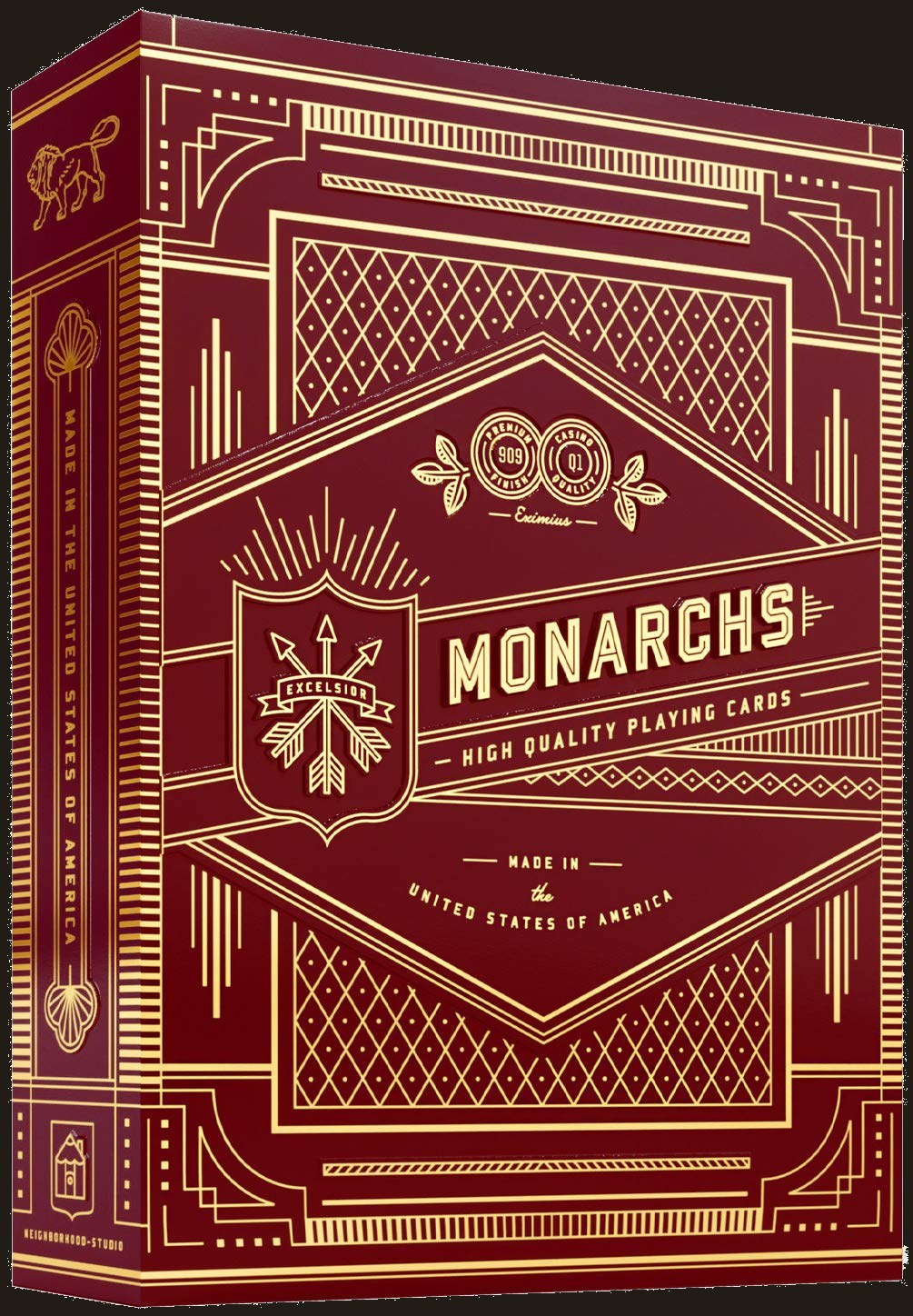 Monarch Playing Cards - Green